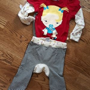 Adorable girl's outfit